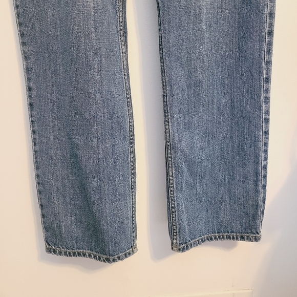 J. Jill | Women's Slightly Distressed Straight Leg Jeans (Size 12) - Picture 9 of 11